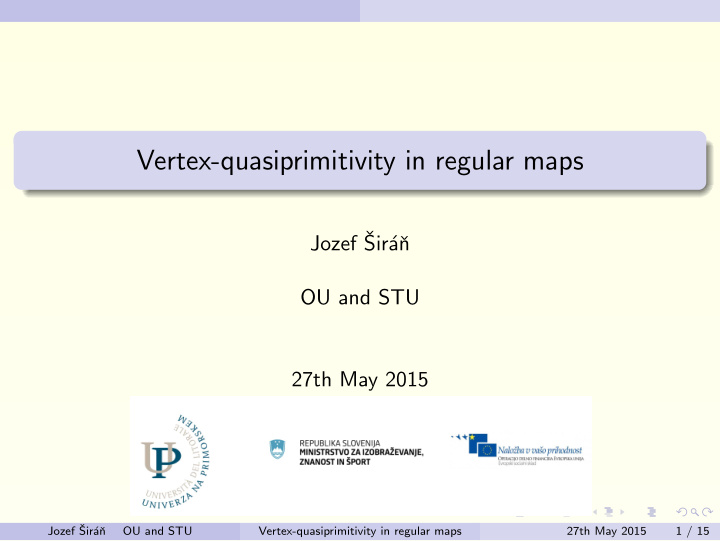 vertex quasiprimitivity in regular maps