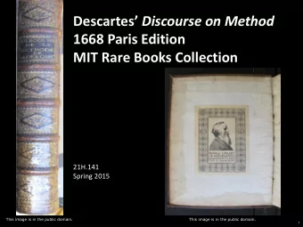 1668 Paris Edition  MIT Rare Books Collection  21H.141  Spring 2015  This image is in the public