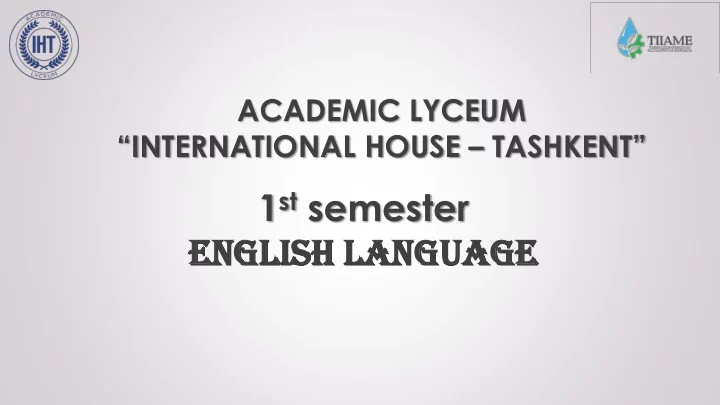 en engl glish ish lan anguag guage