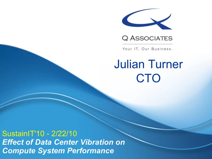 julian turner cto