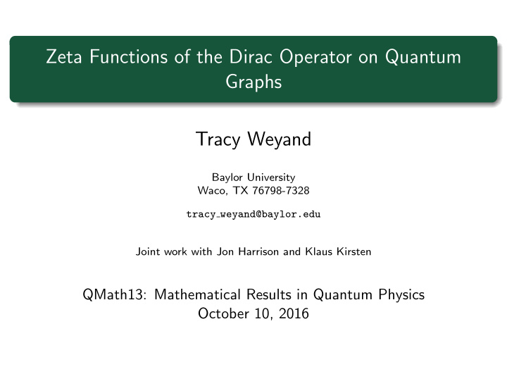 zeta functions of the dirac operator on quantum graphs