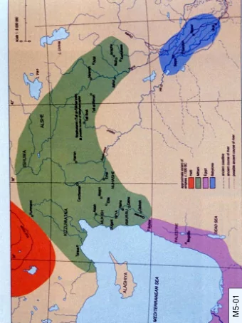 M5-01  M2-01a  M4-10a  Hurrian  Vase  M5-02  Diagram of  Mitannian  pottery  M5-02a  M1-01a  M5-03