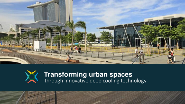 transforming urban spaces