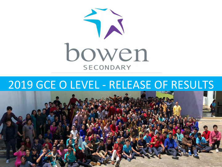 2019 gce o level release of results