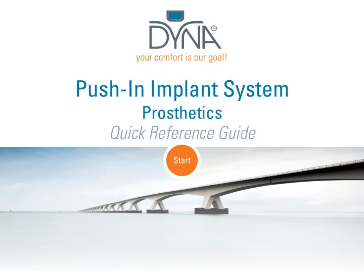 push in implant system