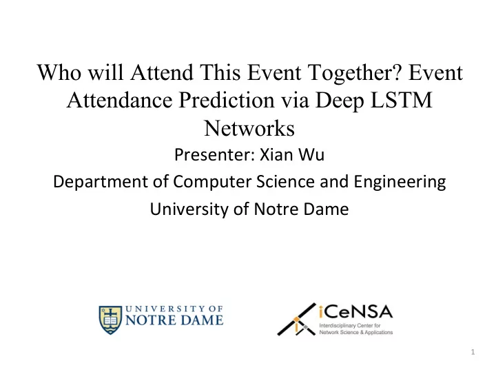 who will attend this event together event attendance