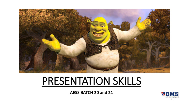 presentation skills