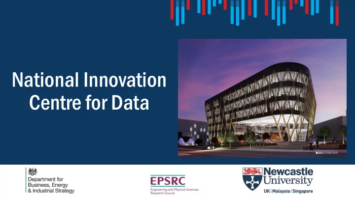 centre for data