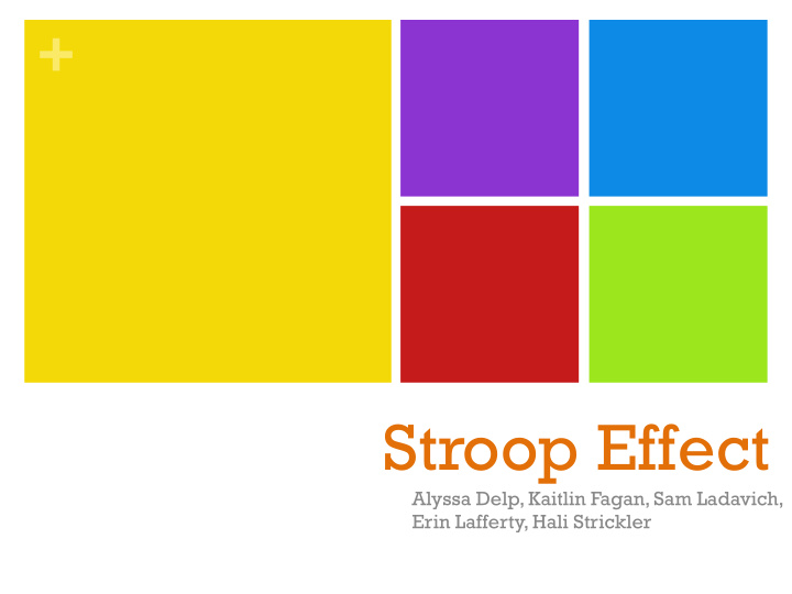 stroop effect
