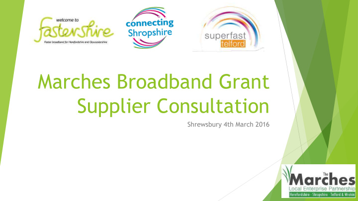 marches broadband grant