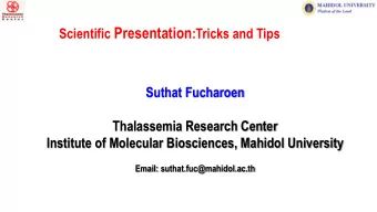 Length of talk  12-15 minutes  Contributed conference talks  Most difficult!!  Limit