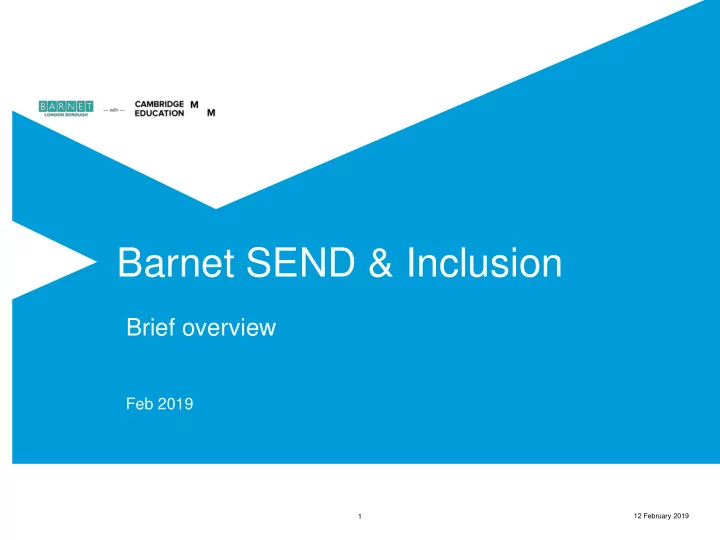 barnet send inclusion