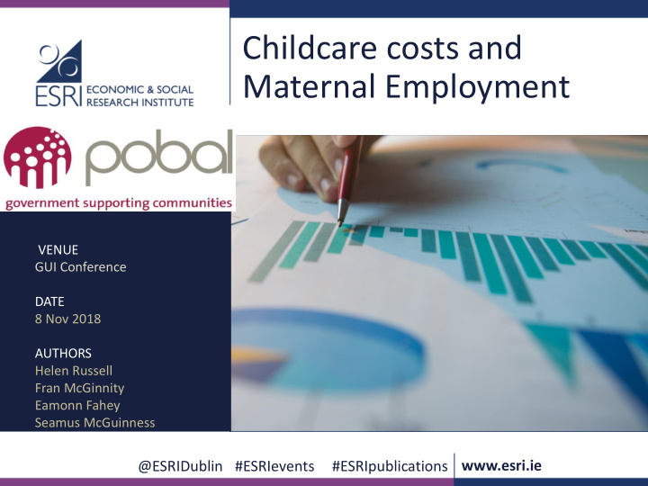 childcare costs and maternal employment