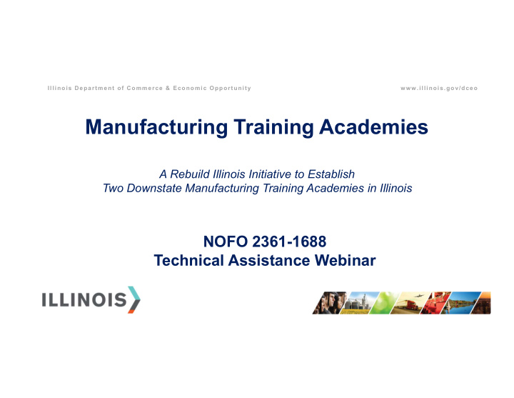 manufacturing training academies