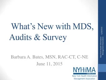 Training Objectives  Following completion of the presentation the  5/29/2015  participants will: