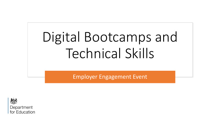 digital bootcamps and technical skills