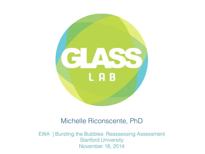 michelle riconscente phd
