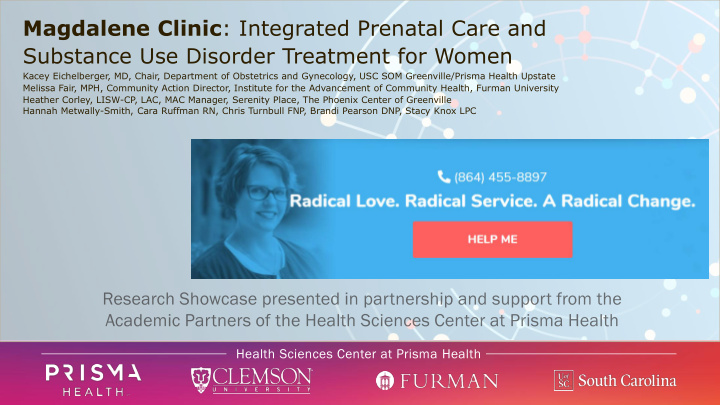 magdalene clinic integrated prenatal care and substance