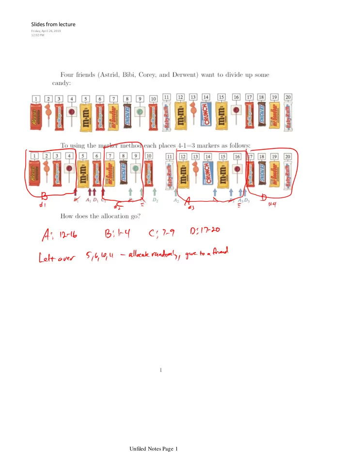 slides from lecture