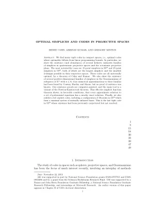 has been the focus of much interest recently, involving an interplay of methods Date : November 22,