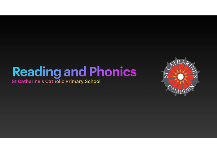 reading and phonics