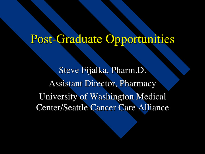 post graduate opportunities graduate opportunities post