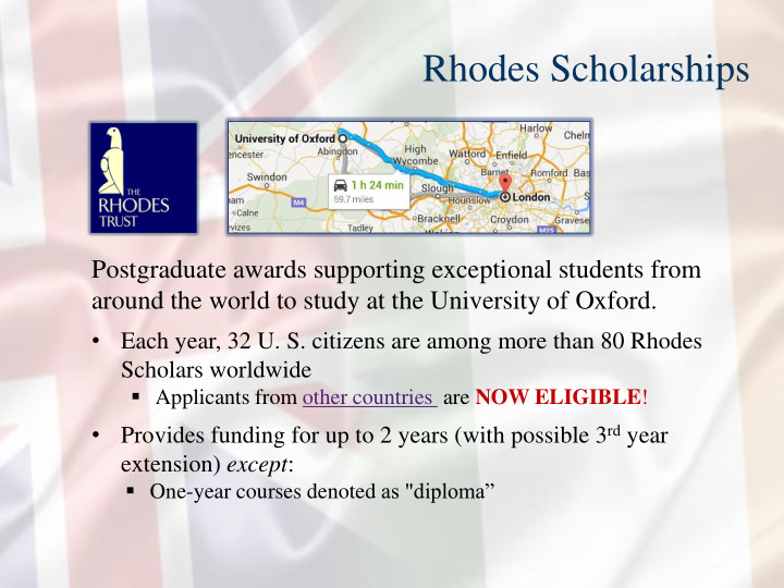 rhodes scholarships