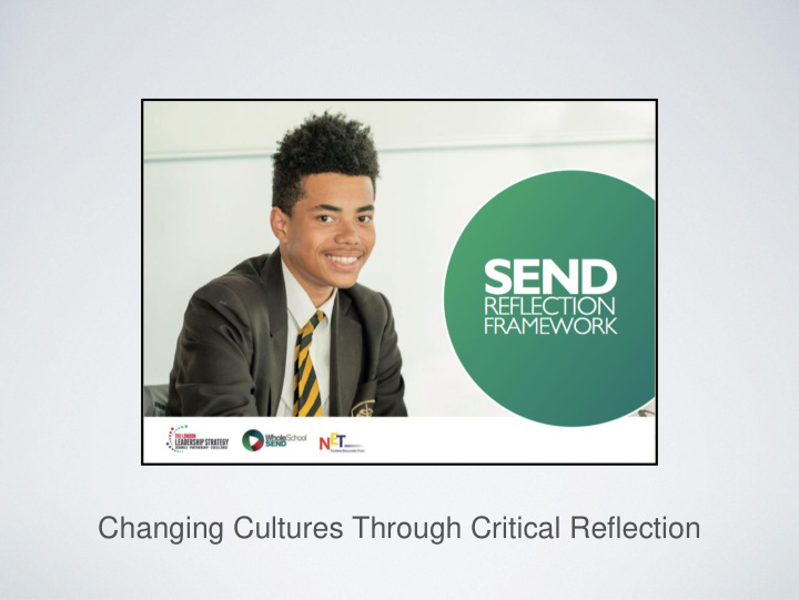 changing cultures through critical reflection https gov