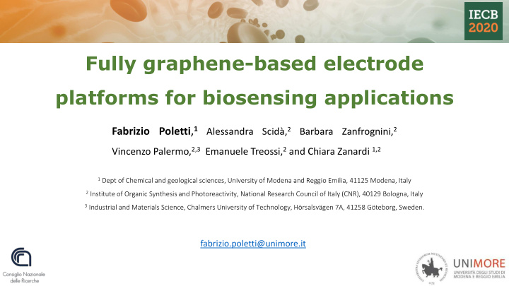 fully graphene based electrode platforms for biosensing