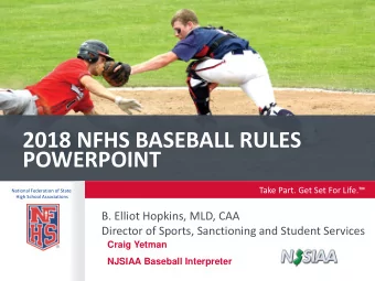 POWERPOINT  Take Part. Get Set For Life.  National Federation of State  High School Associations
