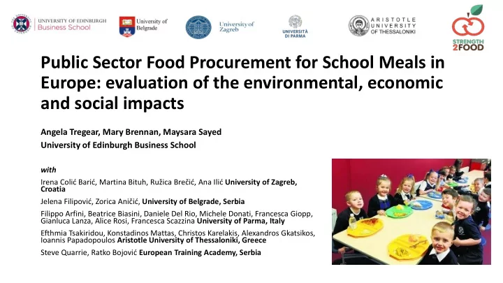 and social impacts