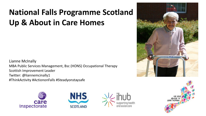 national falls programme scotland up about in care homes