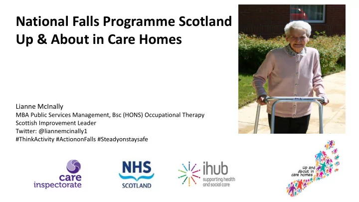 national falls programme scotland up about in care homes