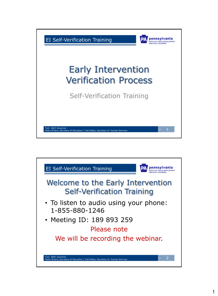 verification process