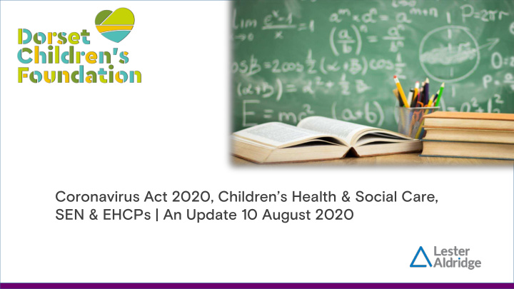 coronavirus act 2020 children s health social care sen