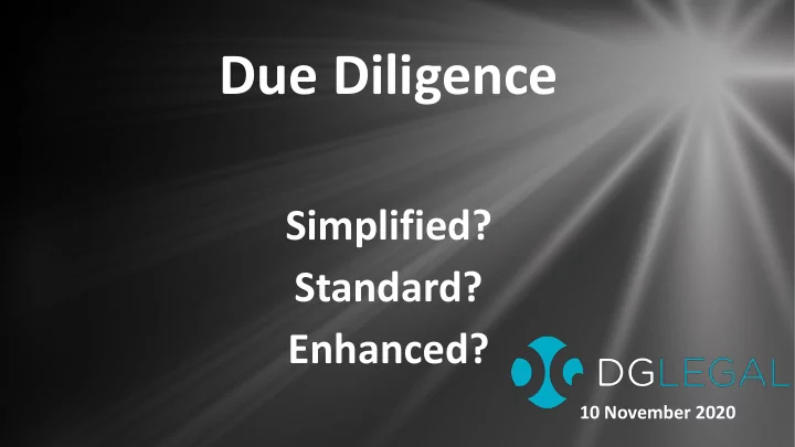 due diligence