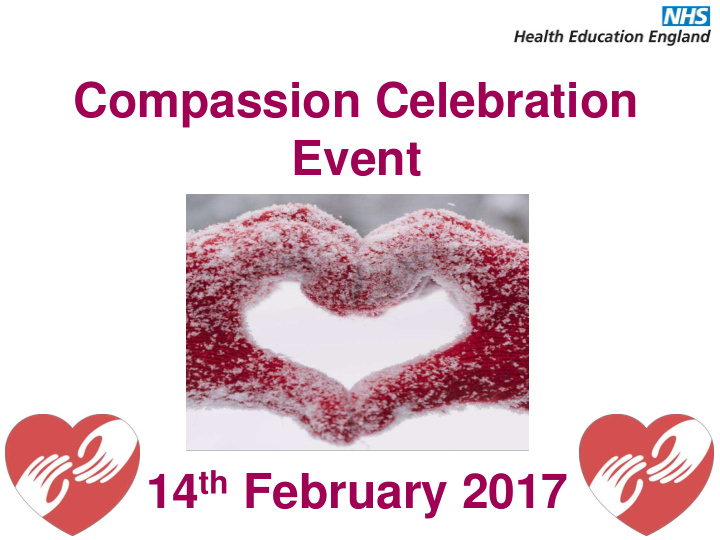event 14 th february 2017 a day to celebrate compassion