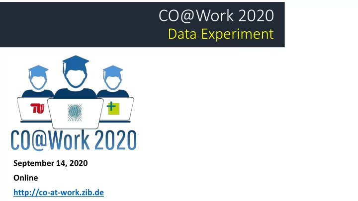 co work 2020