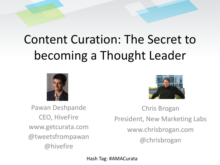 content curation the secret to