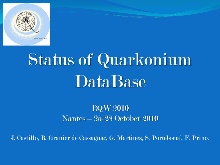 status of quarkonium