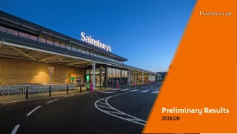 Preliminary Results  2019/20  Kevin OByrne  Chief Financial Officer  Agenda  01  02  03