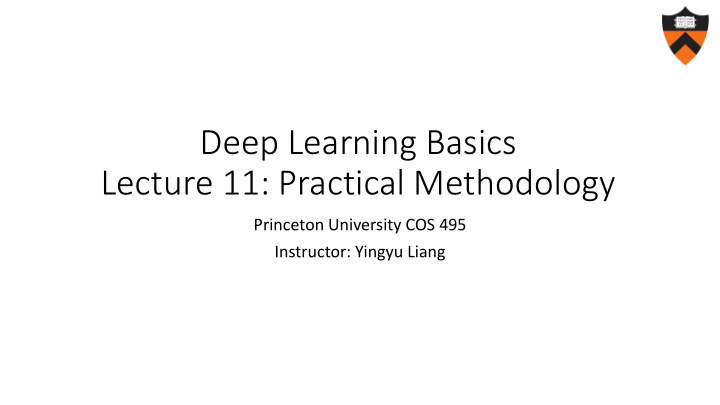 lecture 11 practical methodology