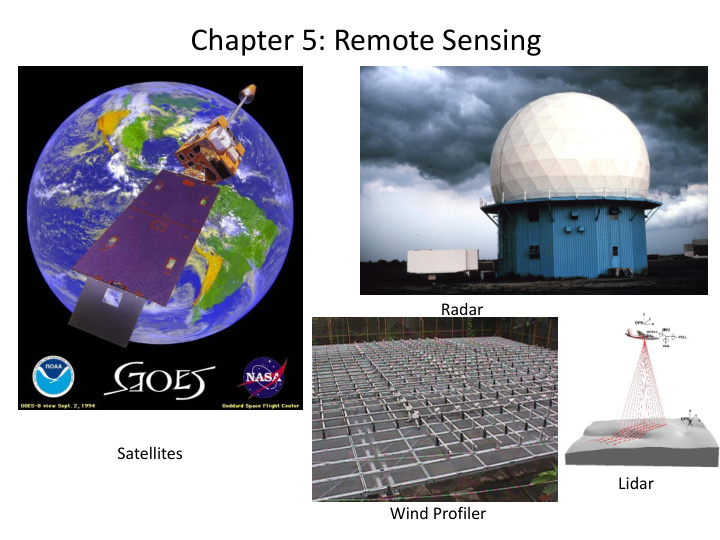 chapter 5 remote sensing