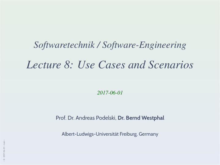 lecture 8 use cases and scenarios