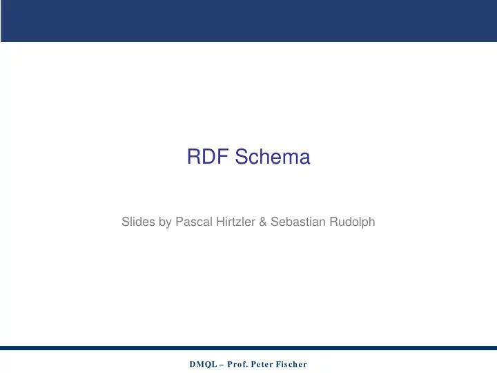 rdf schema