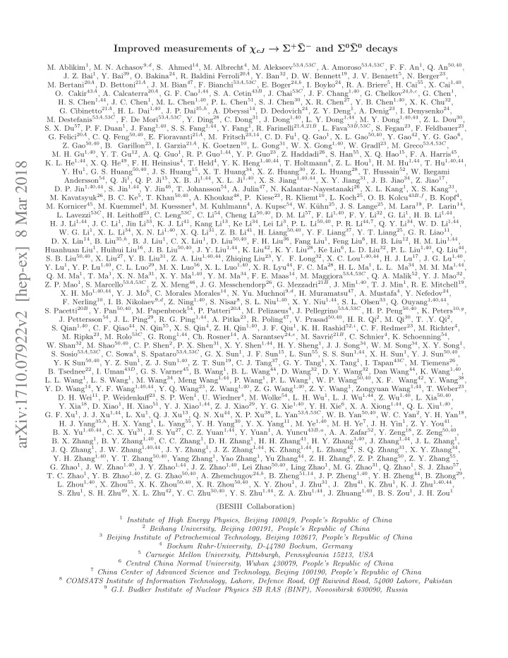 arxiv 1710 07922v2 hep ex 8 mar 2018