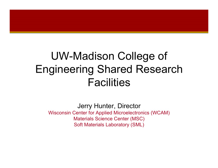 uw madison college of engineering shared research