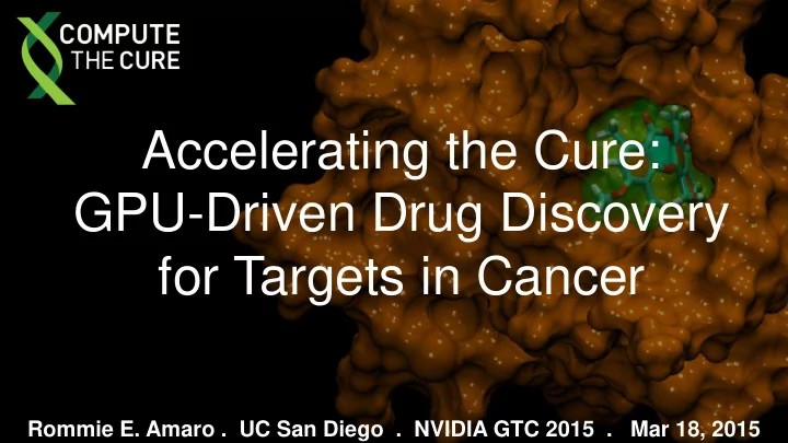 accelerating the cure