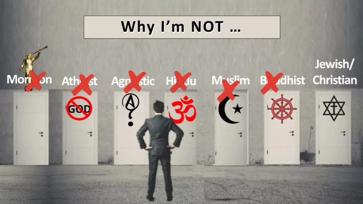 why i m not why i m not why i m not a jew or am i why i m