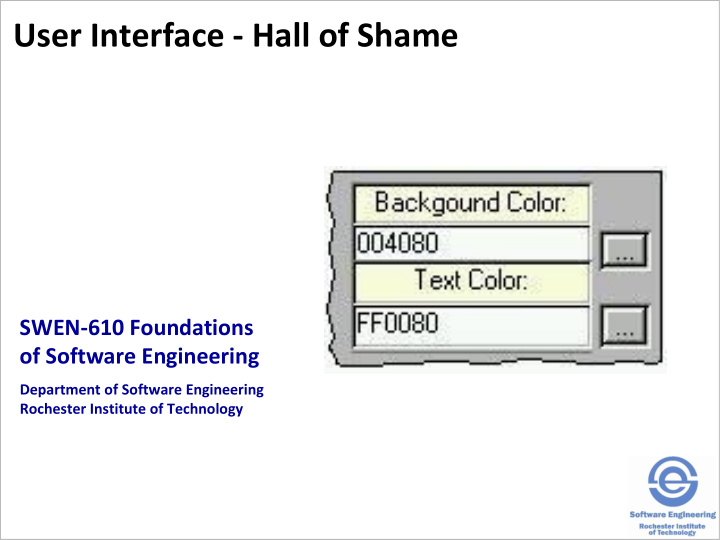 user interface hall of shame